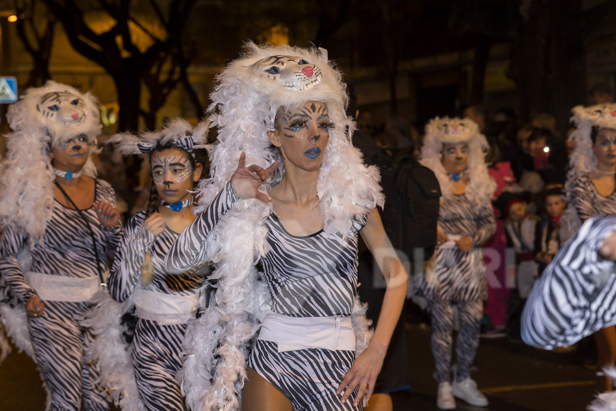 Rua del Carnaval de Les Roquetes del Garraf 2017